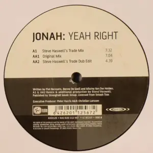 Jonah – Yeah Right
