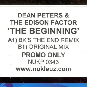 Dean Peters & Edison Factor, The – The Beginning