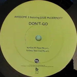 Awesome 3 featuring Julie McDermott – Don't Go
