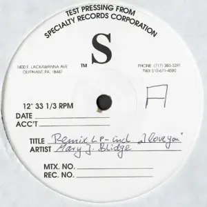 Mary J. Blige – Remix LP