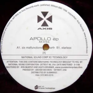 Jeff Mills – Apollo EP