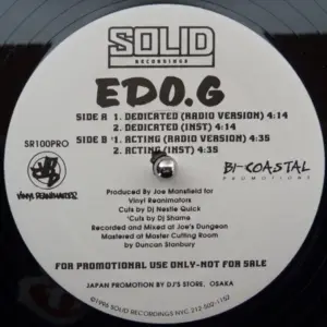 Ed O.G – Dedicated / Acting