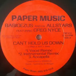 Babigezus And Da Allstars – Can't Hold Us Down