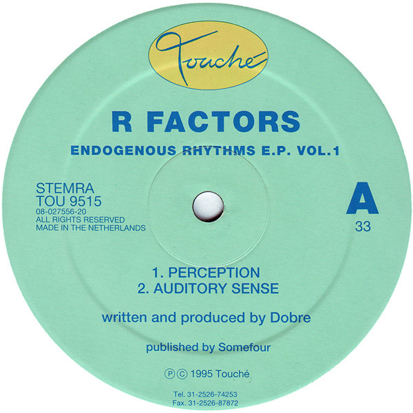 Endogenous Rhythms E.P. Vol. 1