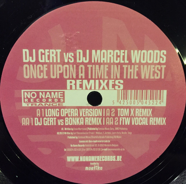 Once Upon A Time In The West (Remixes) - Secondary image