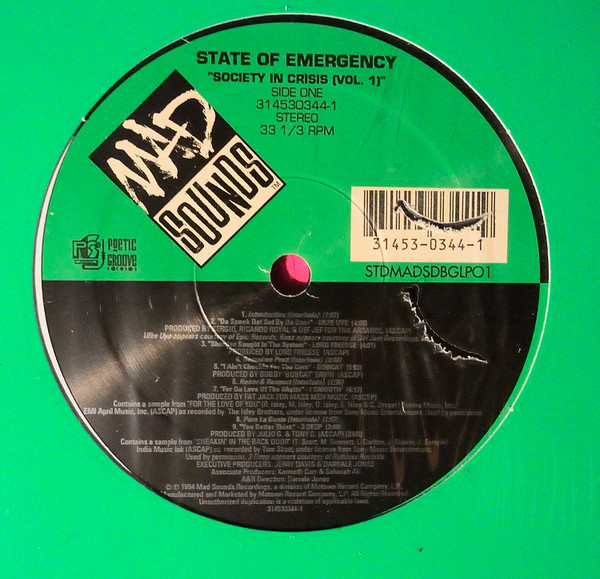 State Of Emergency - Society In Crisis (Vol. 1)