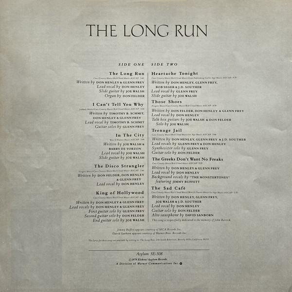 The Long Run = ロング・ラン - Secondary image
