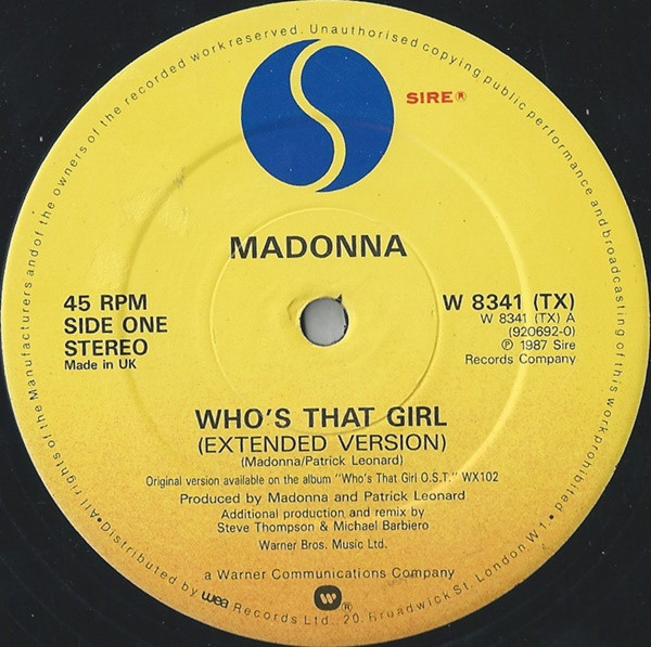Who's That Girl
