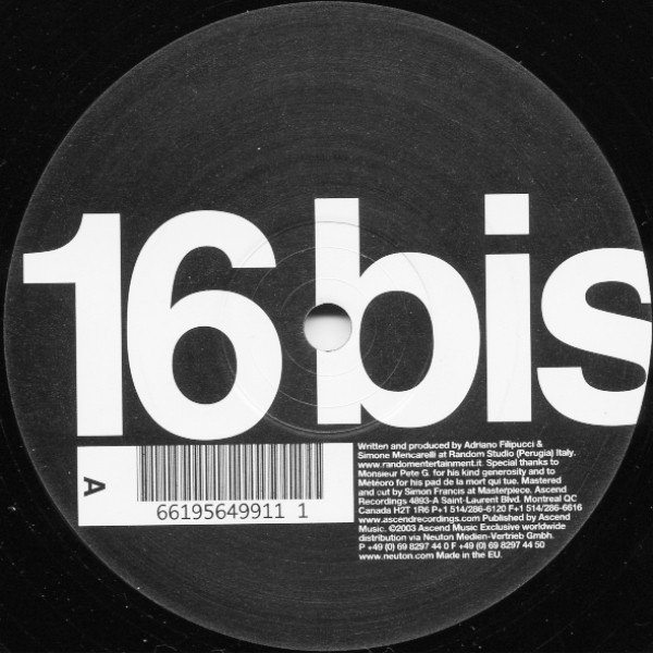Escape From PG EP (Biscornuto Remixes) - Secondary image