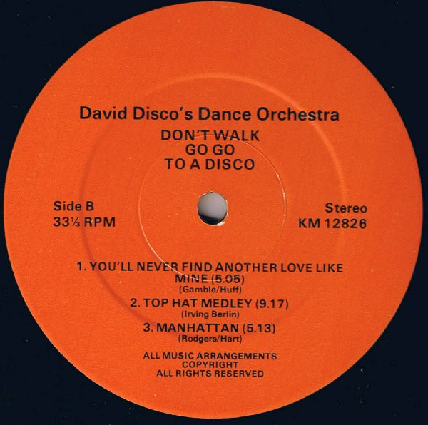 Dont Walk Go Go To A Disco - Secondary image