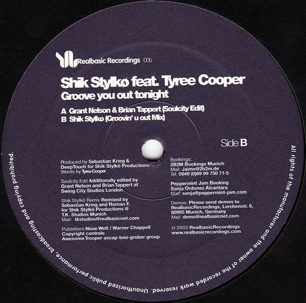 Groove You Out Tonight - Secondary image