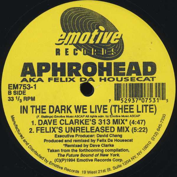 In The Dark We Live (Thee Lite) - Secondary image