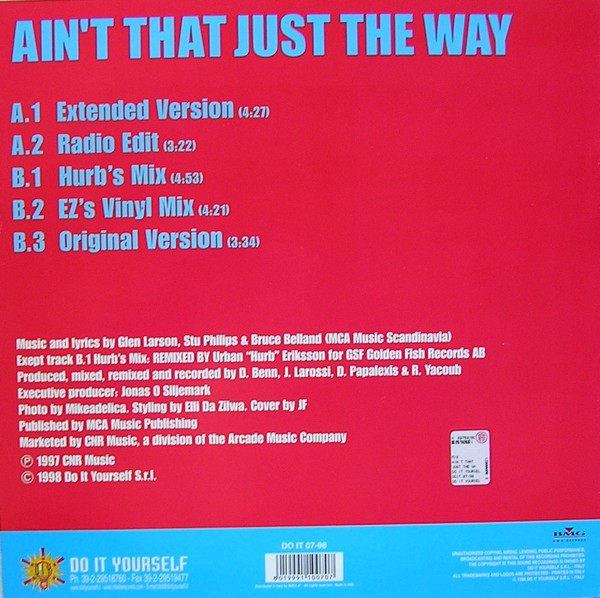 Ain't That Just The Way - Secondary image