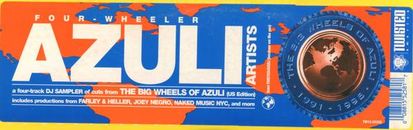 Azuli Artists - The Big Wheels Of Azuli DJ Sampler - Secondary image