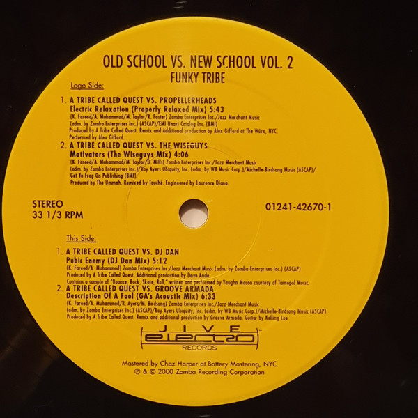 New School "Funky Tribe" Mixes - Secondary image