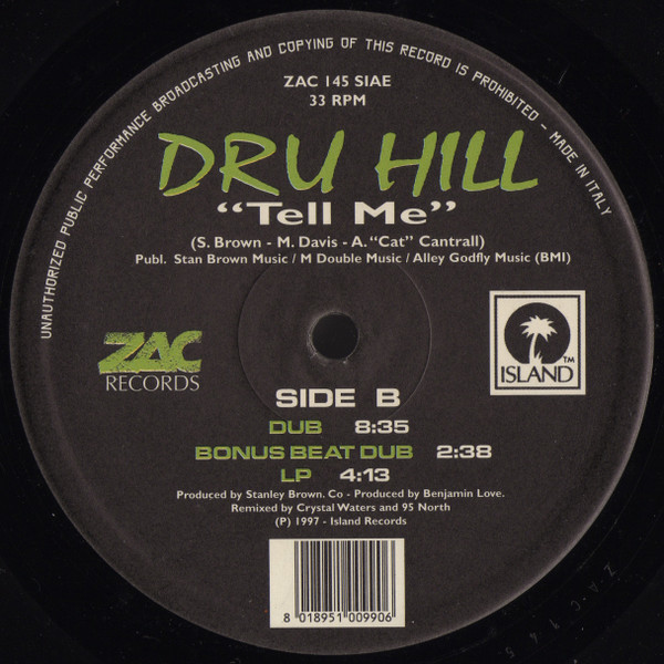 Tell Me (Crystal Waters & 95 North Remixes) - Secondary image