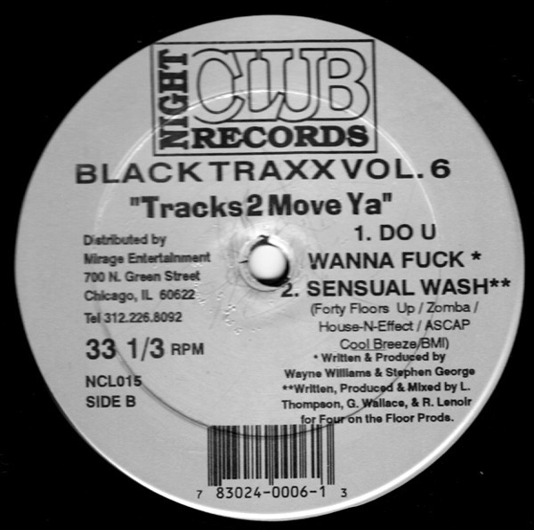 Vol. 6 "Tracks2Move Ya" - Secondary image