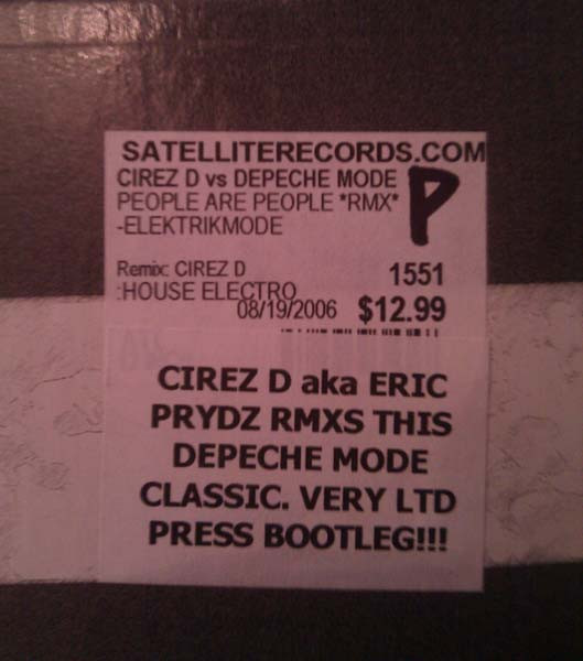 People Are People (Unreleased "Jack" Mixes) - Secondary image