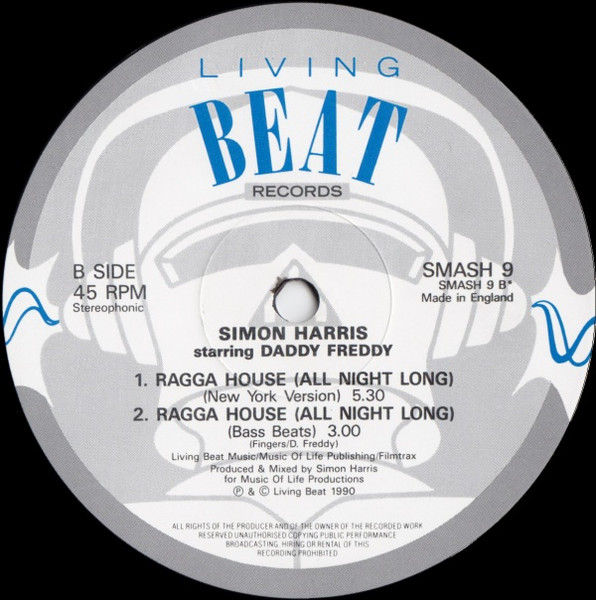 Ragga House (All Night Long) - Secondary image