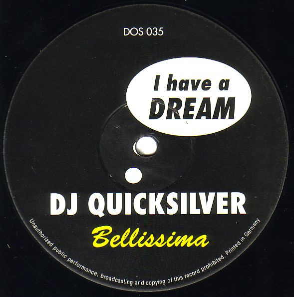 I Have A Dream / Bellissima - Secondary image
