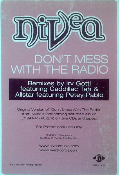 Don't Mess With The Radio - Secondary image