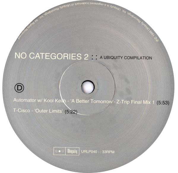 No Categories 2: A Ubiquity Compilation