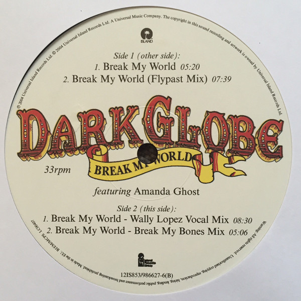 Break My World - Secondary image