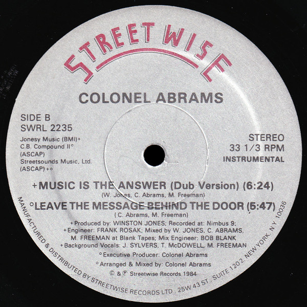 Music Is The Answer - Secondary image