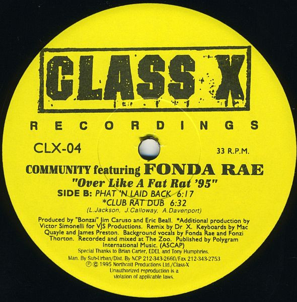 Over Like A Fat Rat '95 - Secondary image
