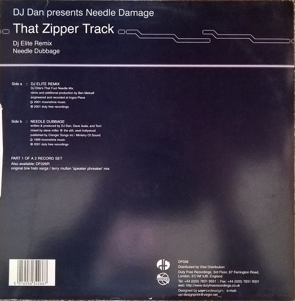Needle Damage (That Zipper Track) (DJ Elite Remix / Needle Dubbage) - Secondary image