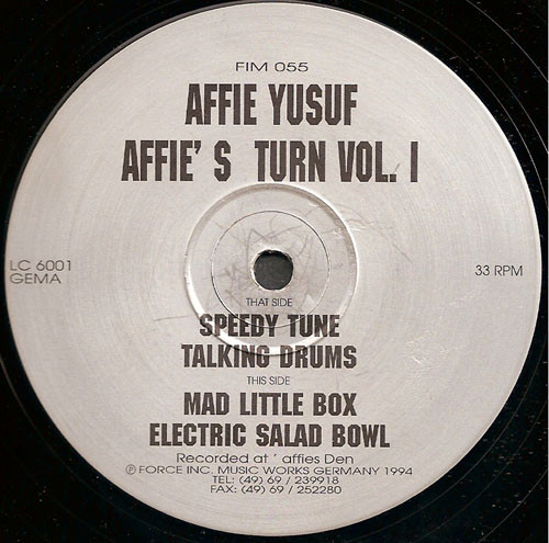 Affie's Turn Vol. I