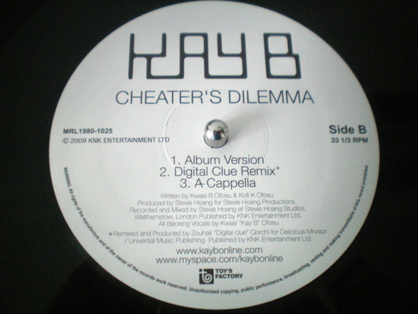 Groove Thang / Cheater's Dilemma