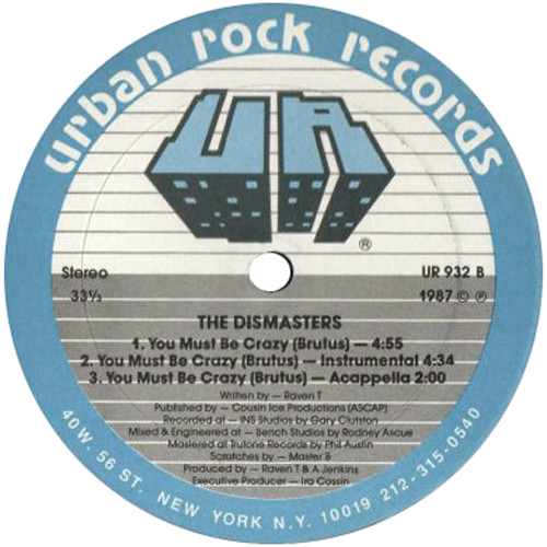 Small Time Hustler / You Must Be Crazy (Brutus) - Secondary image