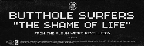 The Shame Of Life - Secondary image
