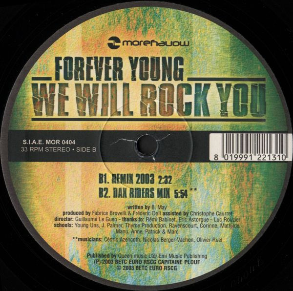 We Will Rock You - Secondary image