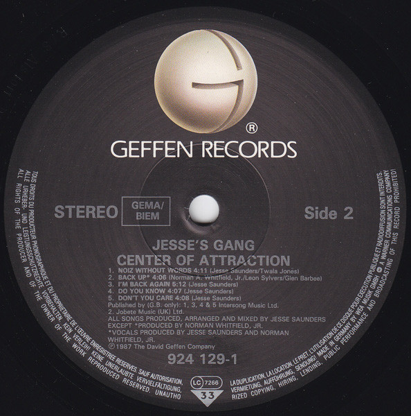 Center Of Attraction - Secondary image