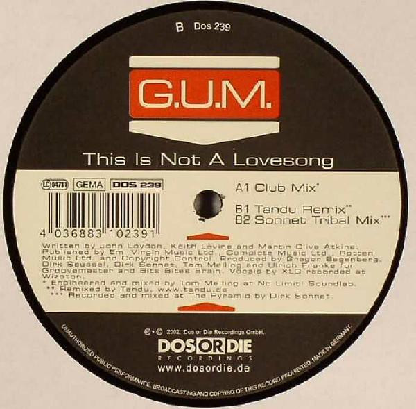 This Is Not A Lovesong