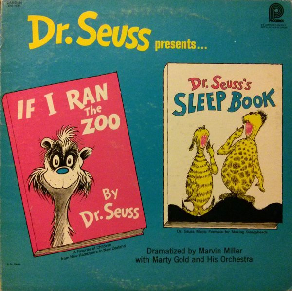 Dr. Seuss Presents "If I Ran The Zoo" And "Sleep Book"