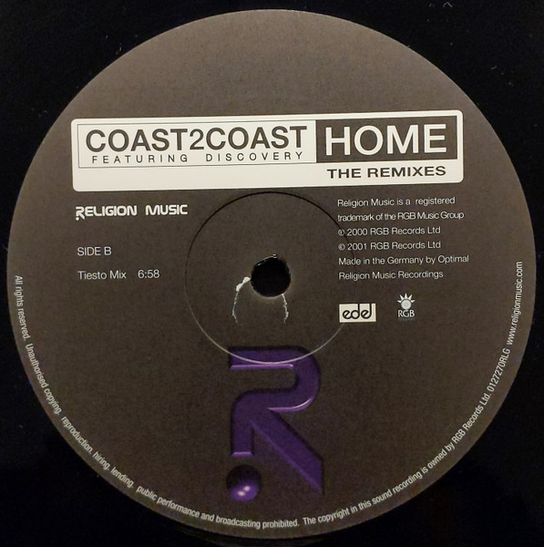 Home (The Remixes) - Secondary image