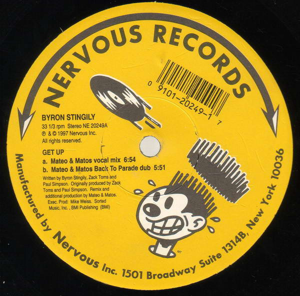 Get Up (The New York Underground Remixes By Mateo & Matos And Jason Jinx)