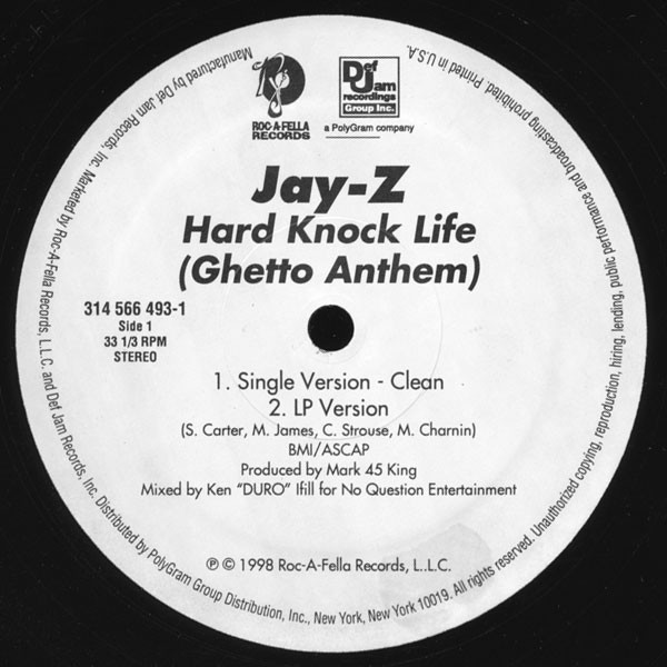 Hard Knock Life (Ghetto Anthem) - Secondary image