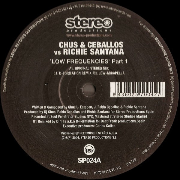 Low Frequencies (Part 1)