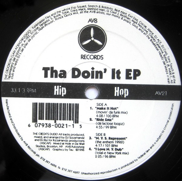 Crooklyn Clan Presents: Tha Doin' It EP