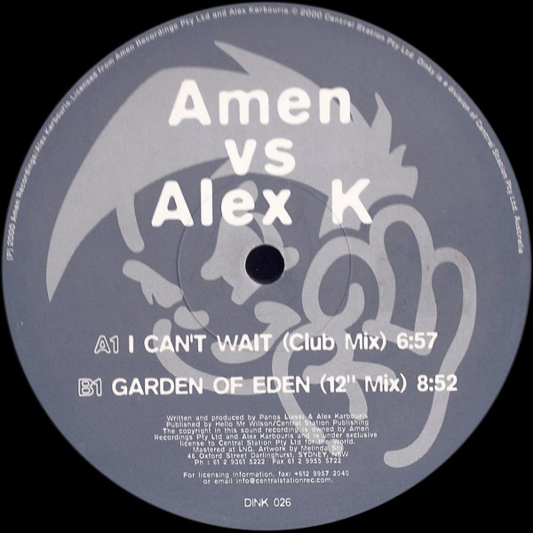 I Can't Wait / Garden Of Eden