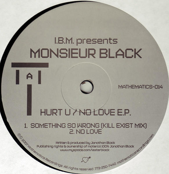 Hurt U / No Love E.P.