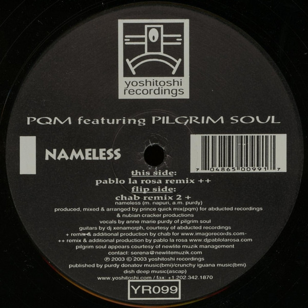 Nameless - Secondary image