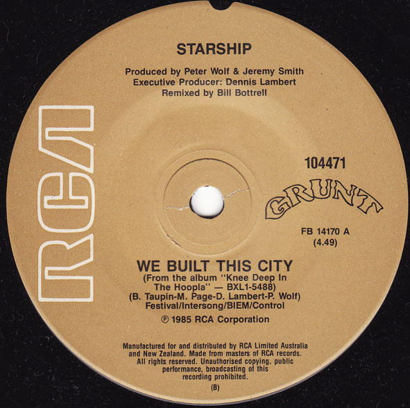 We Built This City