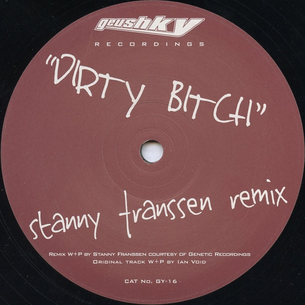 Dirty Bitch Remixes - Secondary image