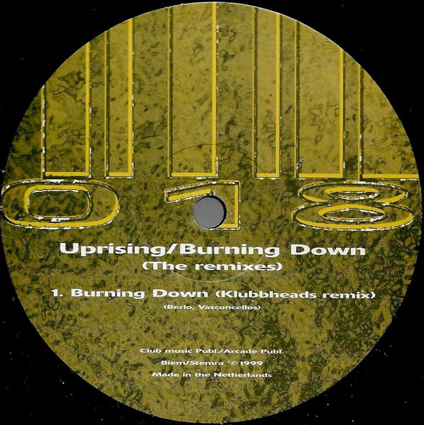 Uprising/Burning Down (The Remixes) - Secondary image