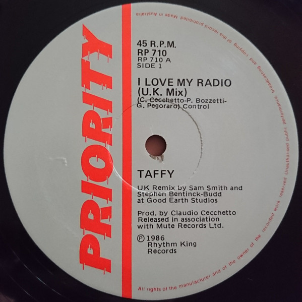 I Love My Radio (U.K. Mix)